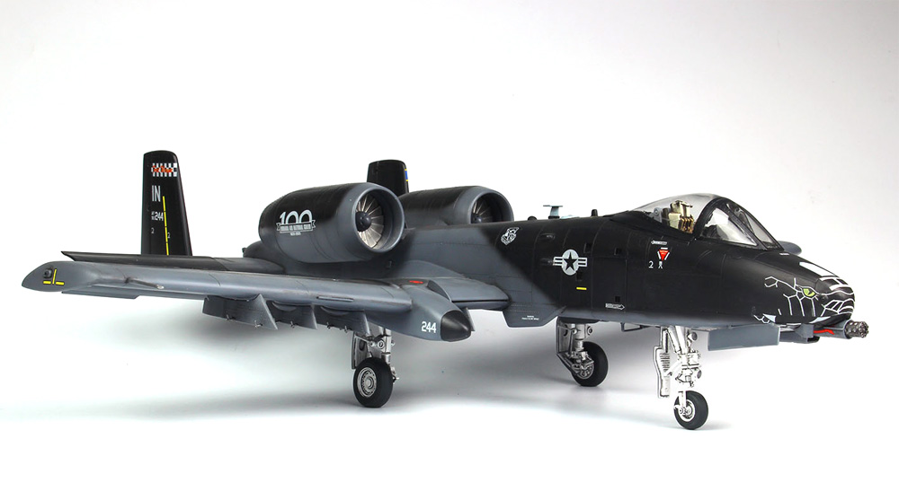 アメリカ空軍 攻撃機 A-10C サンダーボルト 2 ブラックスネーク プラモデル (プラッツ プラッツ×イタレリ 航空機シリーズ No.TPA-007) 商品画像_1