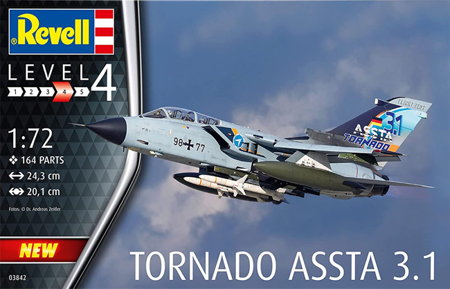 トーネード ASSTA 3.1 プラモデル (レベル 1/72 Aircraft No.03842) 商品画像