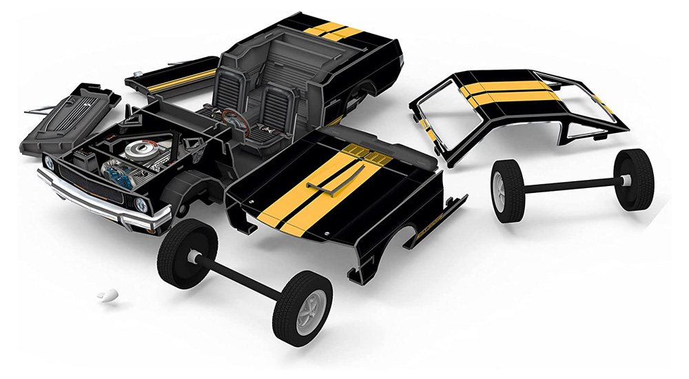 レベル '66 シェルビー GT350-H 3Dパズル 00220 ペーパークラフト