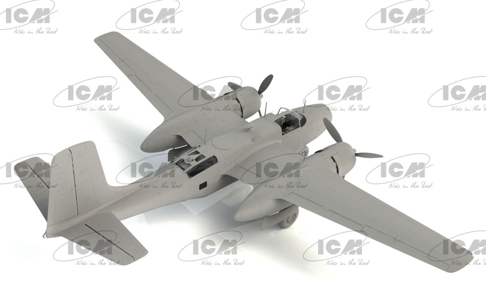 JD-1D インベーダー プラモデル (ICM 1/48 エアクラフト プラモデル No.48287) 商品画像_3