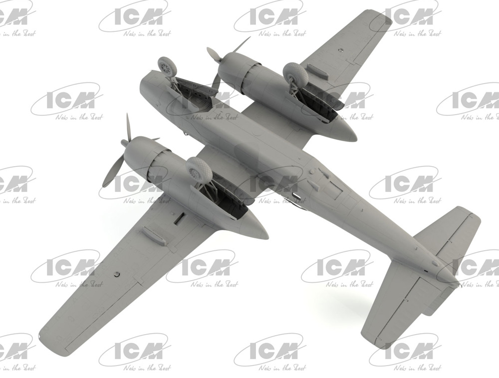 JD-1D インベーダー プラモデル (ICM 1/48 エアクラフト プラモデル No.48287) 商品画像_4