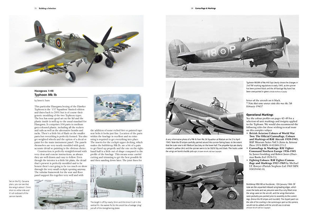 ホーカー タイフーン コンプリートガイド 第3改訂版 本 (Valiantwings エアフレーム & ミニチュア No.002C) 商品画像_3