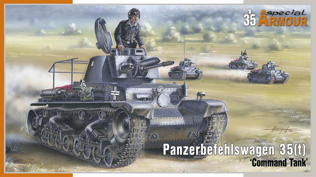 ドイツ 35(t) 指揮戦車 プラモデル (スペシャルホビー 1/35 Special ARMOUR No.SA35008) 商品画像
