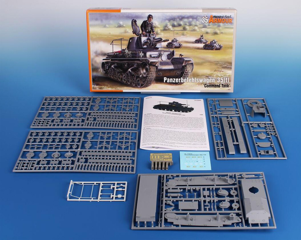 ドイツ 35(t) 指揮戦車 プラモデル (スペシャルホビー 1/35 Special ARMOUR No.SA35008) 商品画像_1