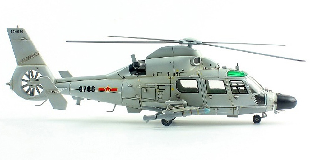 中国海軍 Z-9D ASUW ヘリコプター プラモデル (ドリームモデル 1/72 航空機モデル No.DM720007) 商品画像_3