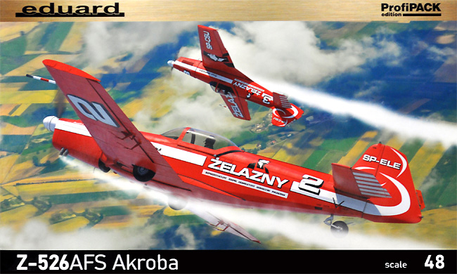 Z-526AFS アクロバット プラモデル (エデュアルド 1/48 プロフィパック No.82184) 商品画像