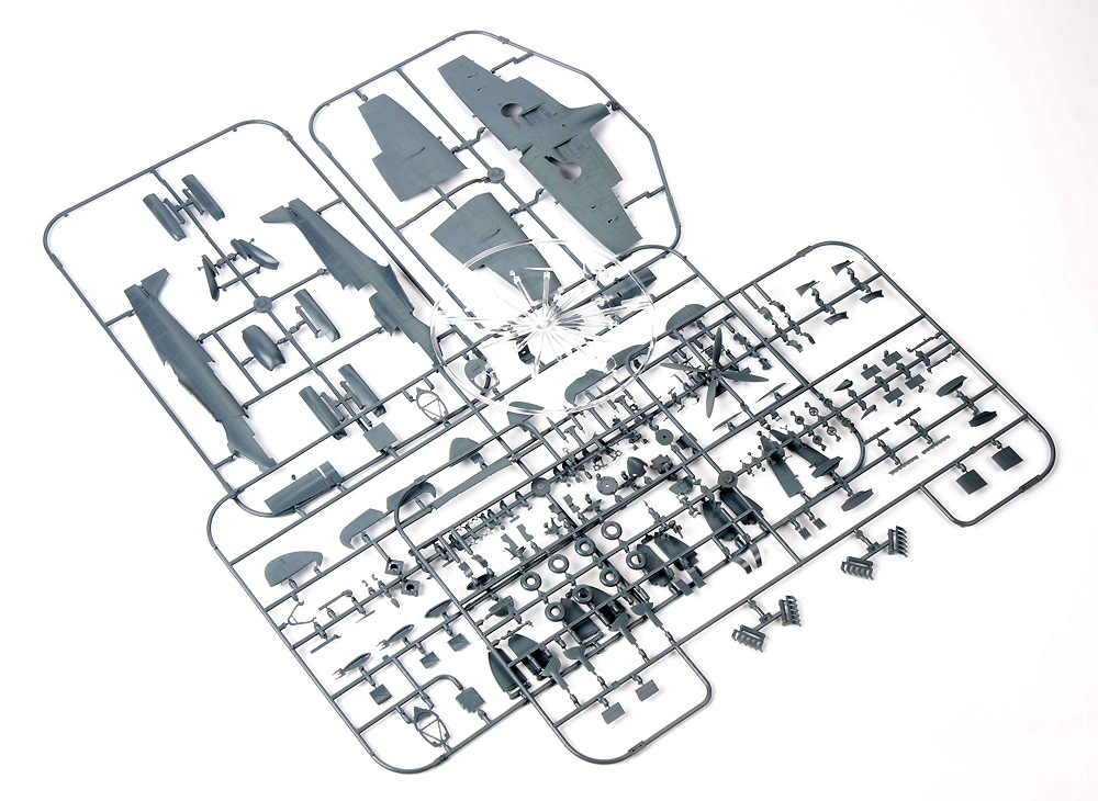 スピットファイア Mk.9c プラモデル (エデュアルド 1/48 ウィークエンド エディション No.84183) 商品画像_2