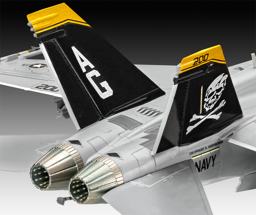 F/A-18F スーパーホーネット プラモデル (レベル 1/72 Aircraft No.03834) 商品画像_4