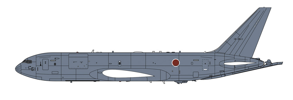 KC-46A ペガサス 航空自衛隊 初号機 プラモデル (ハセガワ 1/200 飛行機 限定生産 No.10847) 商品画像_2