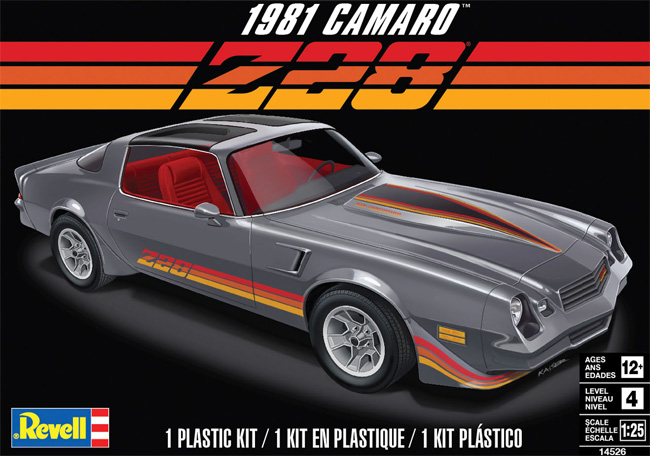 1981 カマロ Z28 プラモデル (レベル カーモデル No.14526) 商品画像