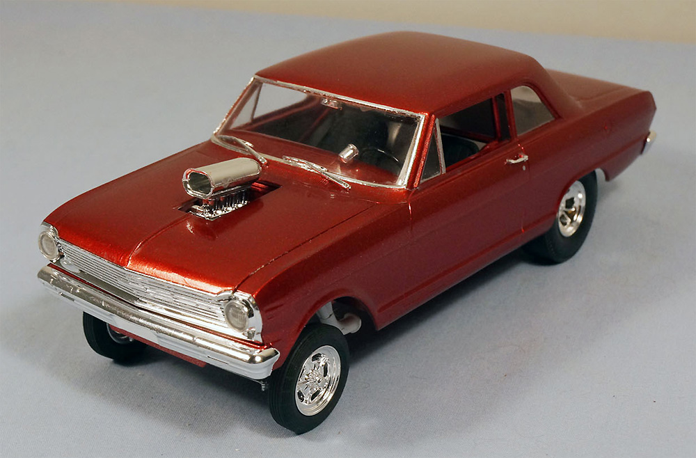 1965 シボレー シェビー 2 ギャッサー プラモデル (メビウス メビウス プラスチックモデル組立キット No.2324) 商品画像_2