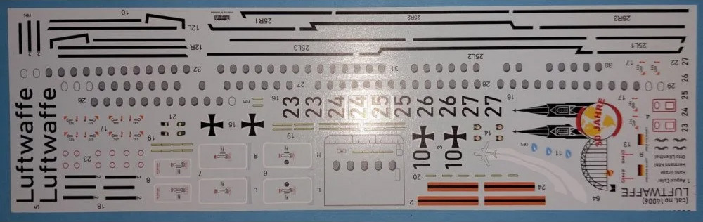 エアバス A310 MRTT CC-150 ポラリス ドイツ空軍 プラモデル (AMP 1/144 プラスチックモデル No.144-007) 商品画像_1