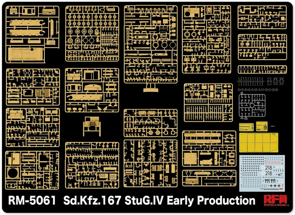 Sd.Kfz.167 4号突撃砲 初期型 w/フルインテリア プラモデル (ライ フィールド モデル 1/35 Military Miniature Series No.5061) 商品画像_1