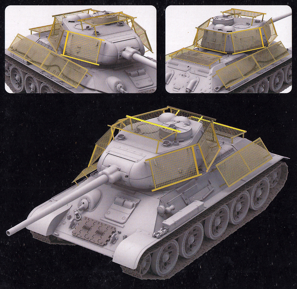 T-34/85 ベッドスプリングアーマー (ベルリン攻防時) エッチングパーツ (RM5040 & RM5083対応) エッチング (ライ フィールド モデル Upgrade Solution Series No.2043) 商品画像_2