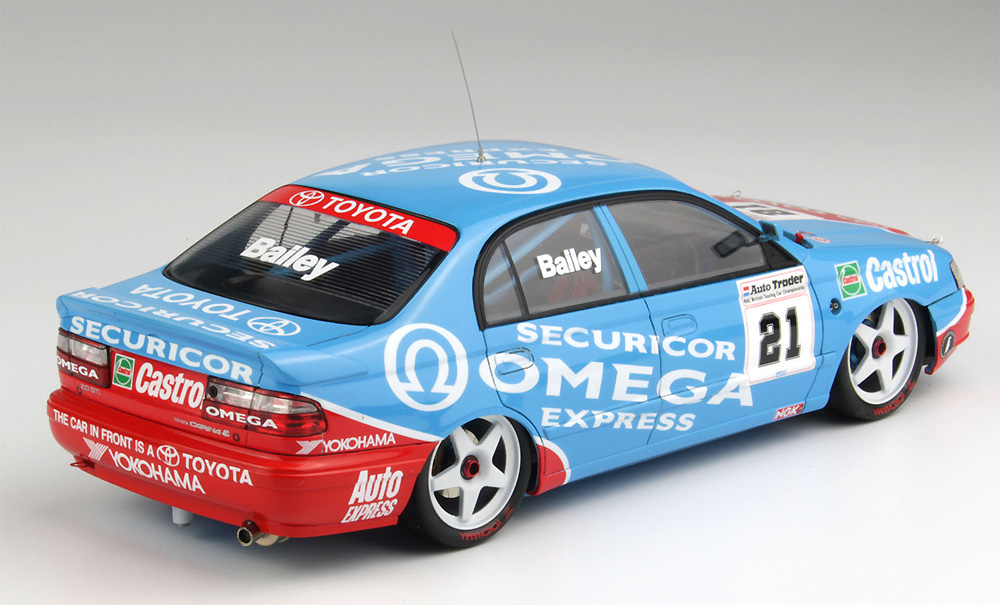 トヨタ カリーナ E 1993 BTCC ノックヒル ウィナー プラモデル (BEEMAX 1/24 カーモデル No.032) 商品画像_3