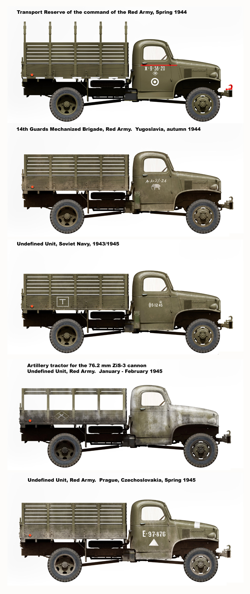 G7107 1.5t 4×4 カーゴトラック w/木製ボディ プラモデル (ミニアート 1/35 WW2 ミリタリーミニチュア No.35386) 商品画像_3