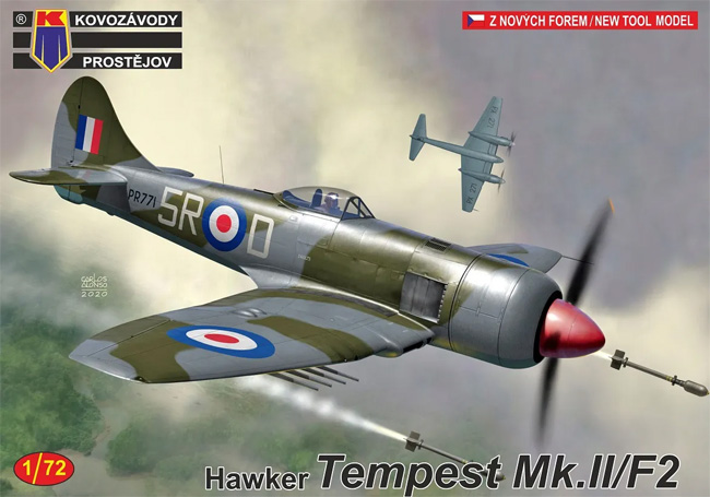 ホーカー テンペスト Mk.2/F.2 プラモデル (KPモデル 1/72 エアクラフト プラモデル No.KPM0227) 商品画像