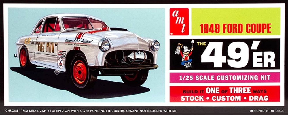 1949 フォード クーペ The 49'er プラモデル (amt 1/25 カーモデル No.AMT1359/12) 商品画像_2