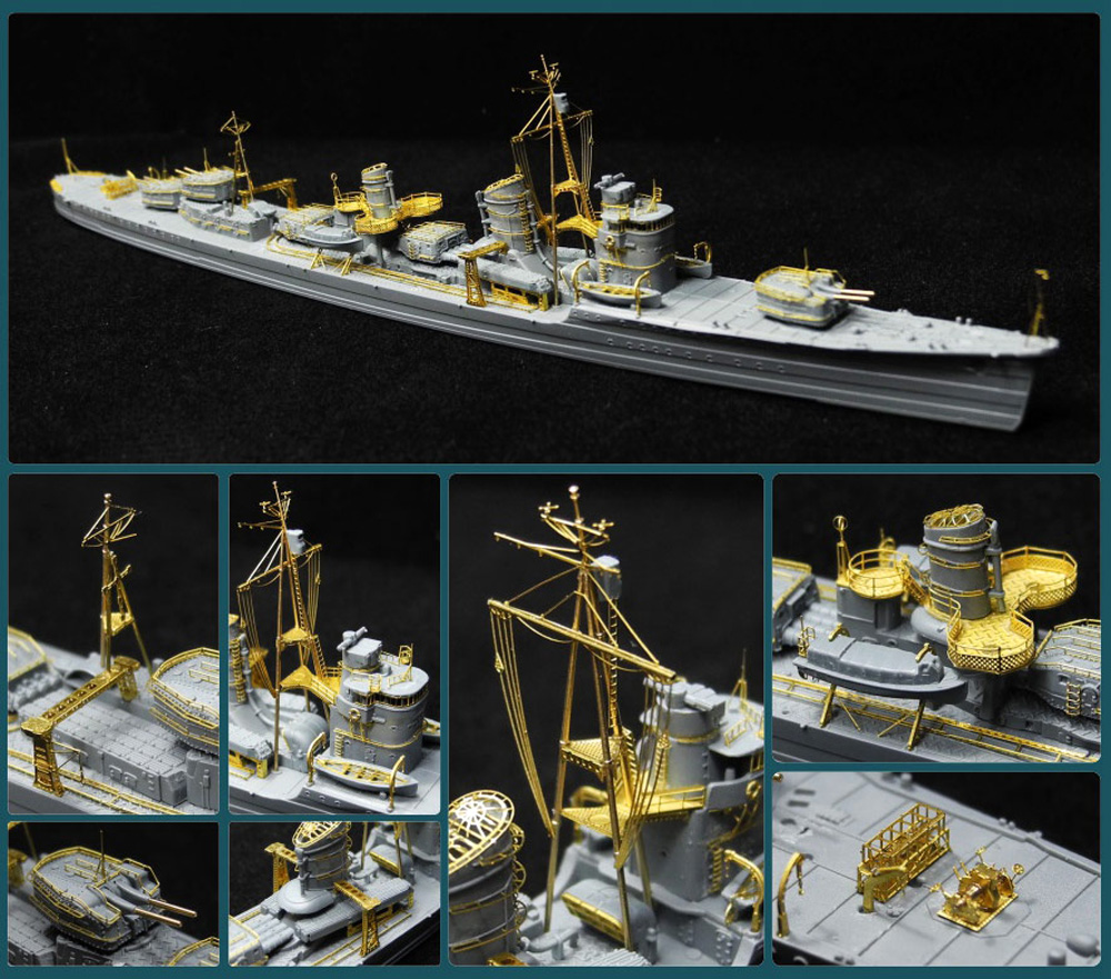 日本海軍 駆逐艦 陽炎 就役時用 エッチングパーツ エッチング (ピットロード 1/700 エッチングパーツシリーズ No.PE265) 商品画像_2