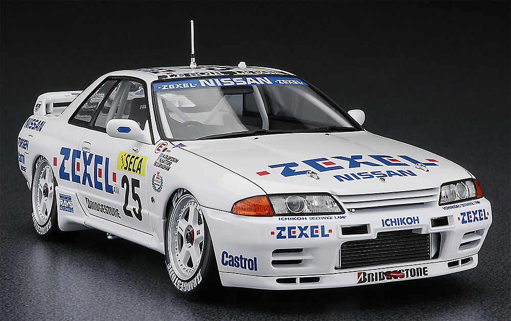 ZEXEL スカイライン (スカイライン GT-R BNR32 Gr.A仕様) 1991 スパ24時間レースウィナー プラモデル (ハセガワ 1/24 自動車 限定生産 No.20565) 商品画像_2