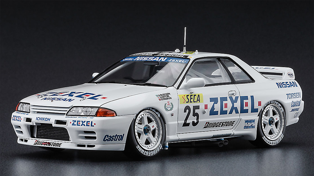 ZEXEL スカイライン (スカイライン GT-R BNR32 Gr.A仕様) 1991 スパ24時間レースウィナー プラモデル (ハセガワ 1/24 自動車 限定生産 No.20565) 商品画像_3