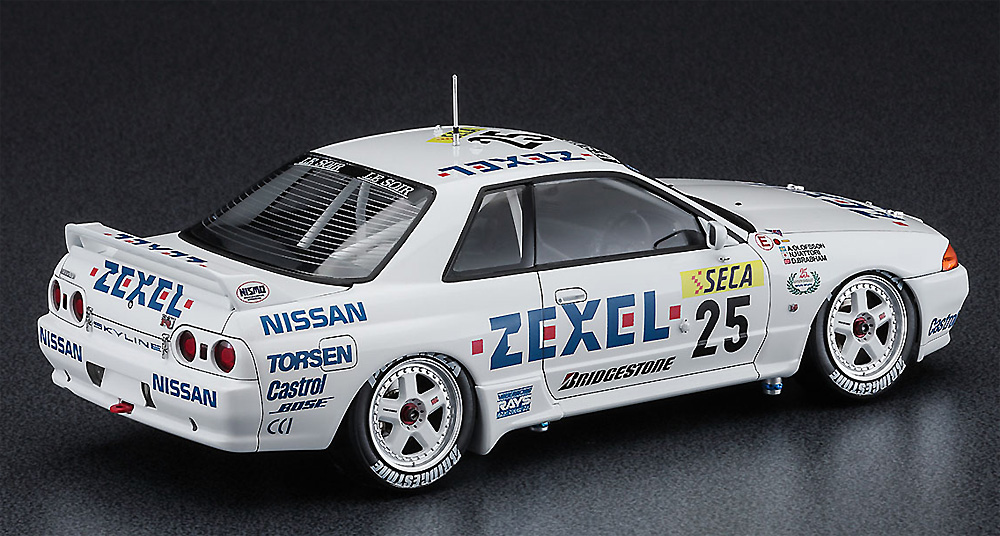 ZEXEL スカイライン (スカイライン GT-R BNR32 Gr.A仕様) 1991 スパ24時間レースウィナー プラモデル (ハセガワ 1/24 自動車 限定生産 No.20565) 商品画像_4
