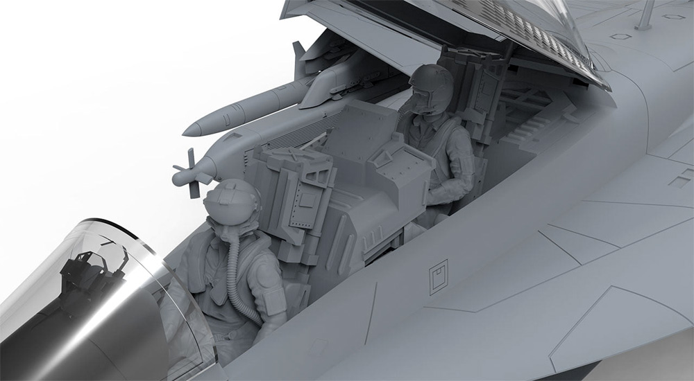 ボーイング EA-18G グラウラー 電子戦機 プラモデル (MENG-MODEL ロンギセプス シリーズ No.LS-014) 商品画像_2