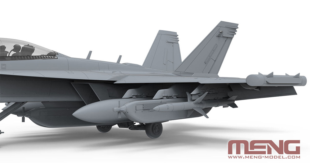 ボーイング EA-18G グラウラー 電子戦機 プラモデル (MENG-MODEL ロンギセプス シリーズ No.LS-014) 商品画像_3