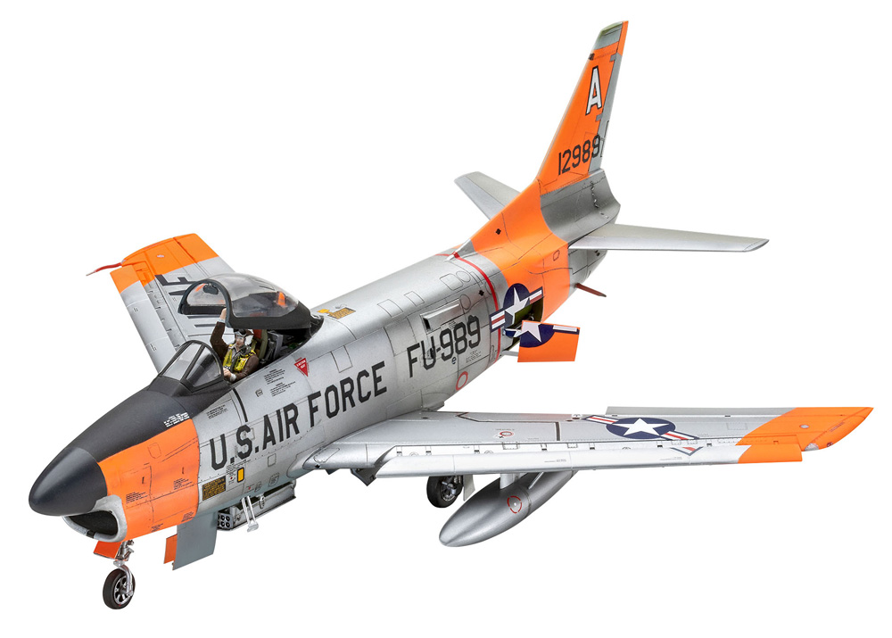 F-86D セイバードッグ プラモデル (レベル 1/48 飛行機モデル No.03832) 商品画像_2