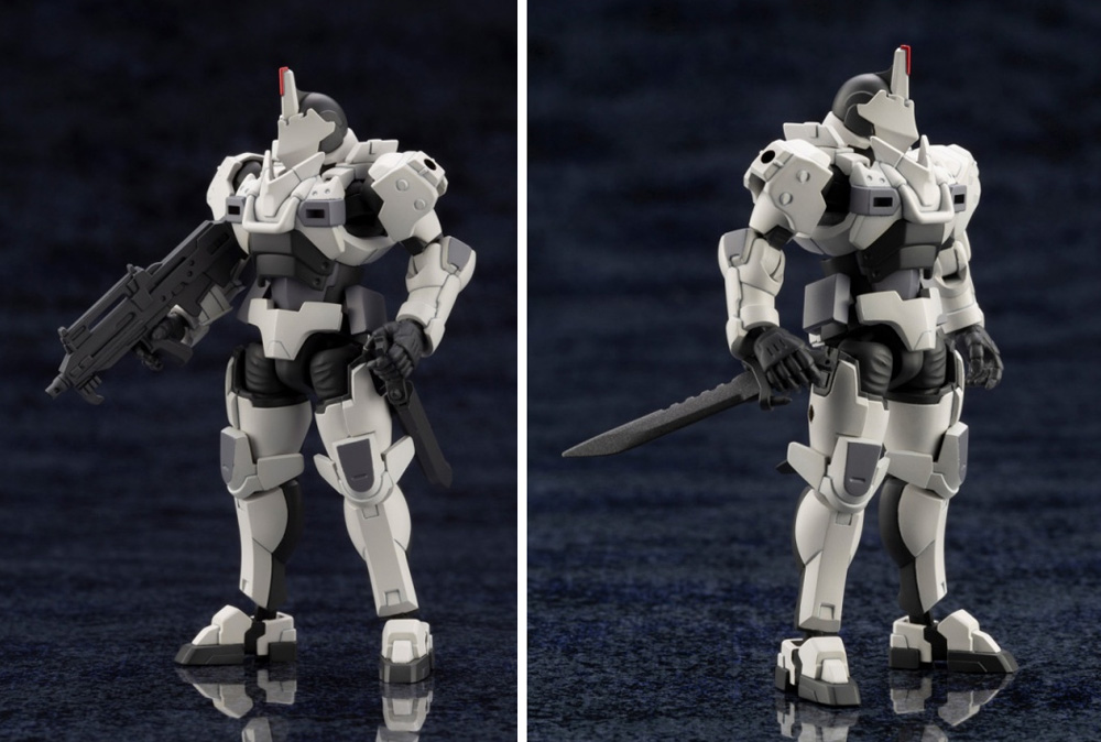 ガバナー アーマータイプ ポーン X1 プラモデル (コトブキヤ ヘキサギア No.HG097) 商品画像_3