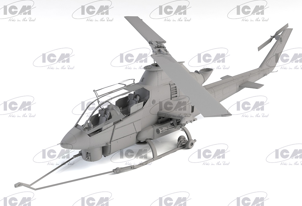 アメリカ陸軍 AH-1G 北極コブラ プラモデル (ICM 1/32 エアクラフト No.32063) 商品画像_2