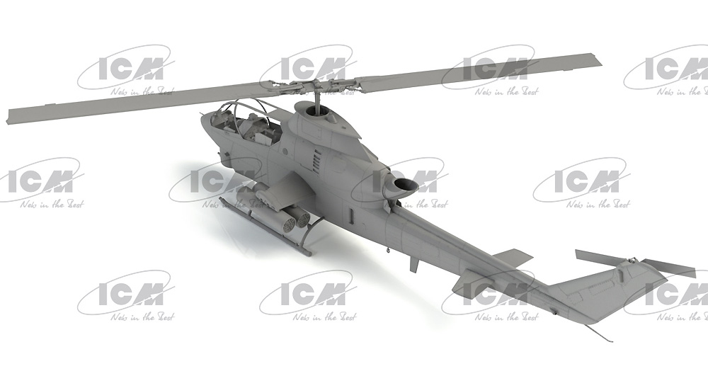 アメリカ陸軍 AH-1G 北極コブラ プラモデル (ICM 1/32 エアクラフト No.32063) 商品画像_4
