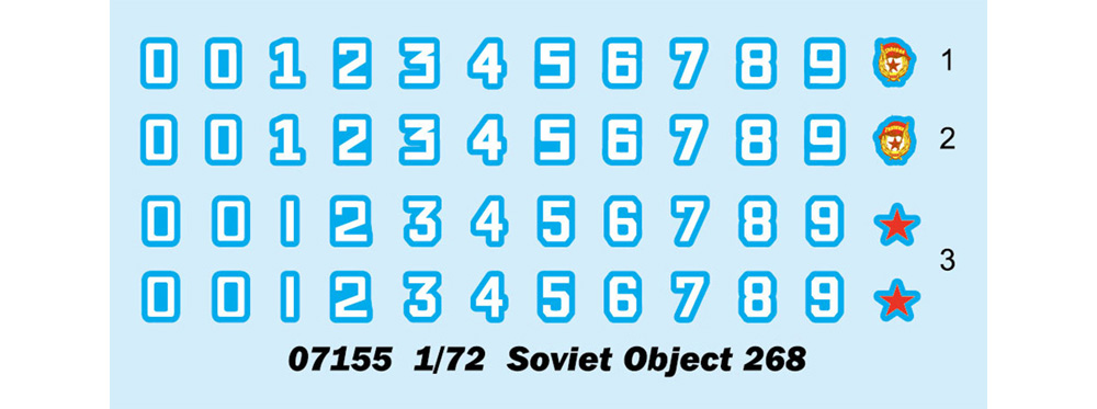 ソビエト軍 オブイェークト268 重駆逐戦車 プラモデル (トランペッター 1/72 AFVシリーズ No.07155) 商品画像_2