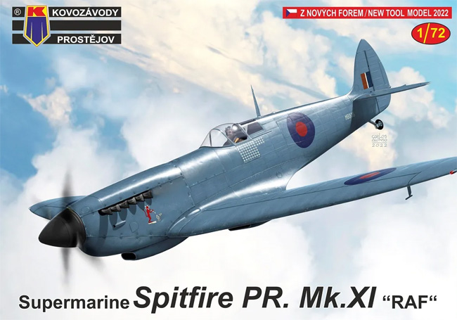 スピットファイア PR Mk.11 イギリス空軍 プラモデル (KPモデル 1/72 エアクラフト プラモデル No.KPM0292) 商品画像