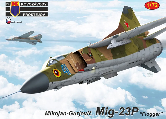 Mig-23P フロッガー プラモデル (KPモデル 1/72 エアクラフト プラモデル No.KPM0286) 商品画像