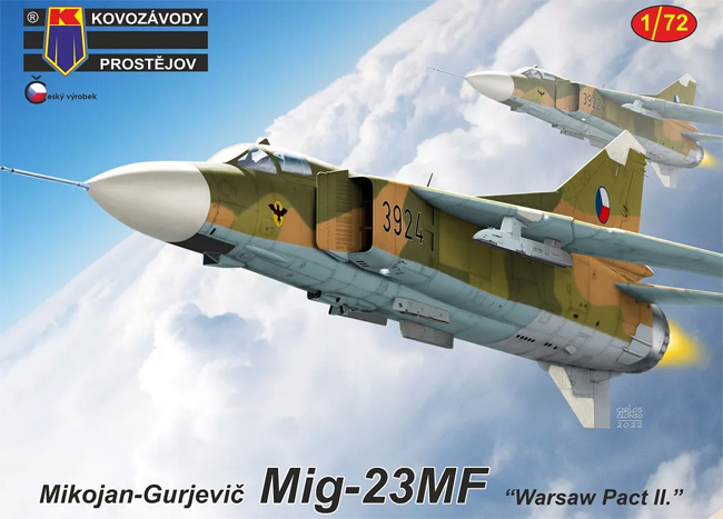 Mig-23MF ワルシャワ条約加盟国 2 プラモデル (KPモデル 1/72 エアクラフト プラモデル No.KPM0308) 商品画像