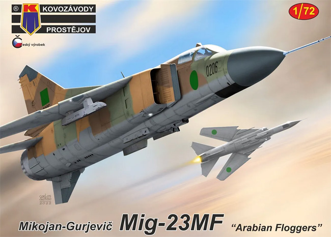 Mig-23MF アラビアン フロッガー プラモデル (KPモデル 1/72 エアクラフト プラモデル No.KPM0309) 商品画像