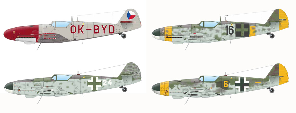 メッサーシュミット Bf109G-10 WNF/ダイアナ プラモデル (エデュアルド 1/48 ウィークエンド エディション No.84182) 商品画像_4