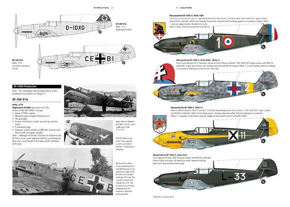 メッサーシュミット Bf109 前期シリーズ (V1-E9 & T) コンプリートガイド (改訂版) 本 (Valiantwings エアフレーム & ミニチュア No.005) 商品画像_2