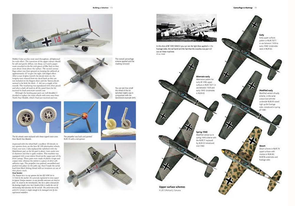 メッサーシュミット Bf109 前期シリーズ (V1-E9 & T) コンプリートガイド (改訂版) 本 (Valiantwings エアフレーム & ミニチュア No.005) 商品画像_3