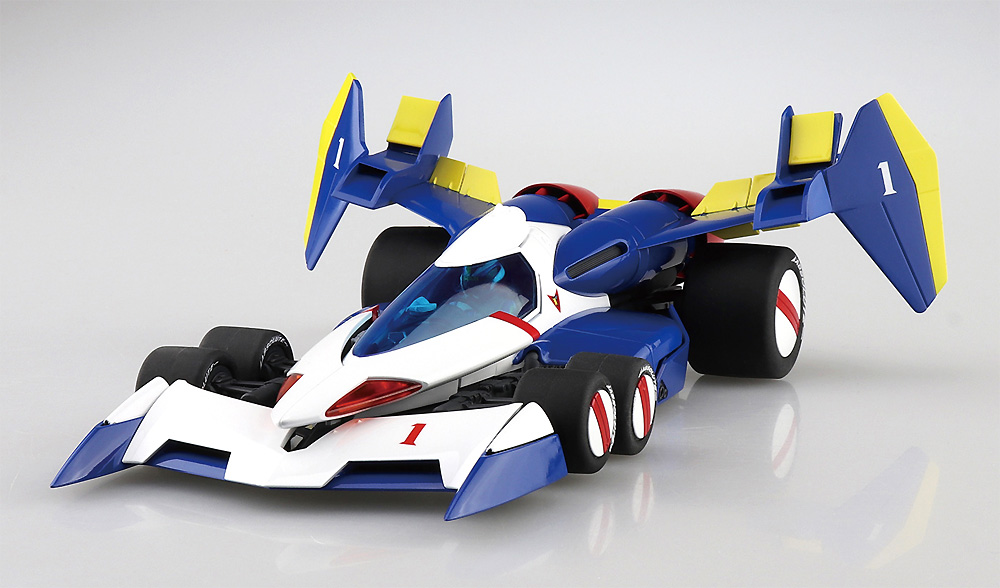 スーパーアスラーダ SA-01/C プラモデル (アオシマ 1/24 サイバーフォーミュラー No.025) 商品画像_1