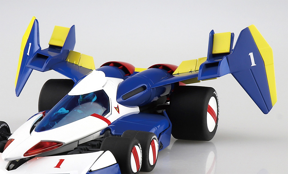 スーパーアスラーダ SA-01/C プラモデル (アオシマ 1/24 サイバーフォーミュラー No.025) 商品画像_4