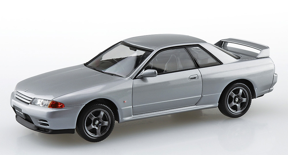 ニッサン R32 スカイライン GT-R スパークシルバー プラモデル (アオシマ ザ・スナップキット No.014-D) 商品画像_1