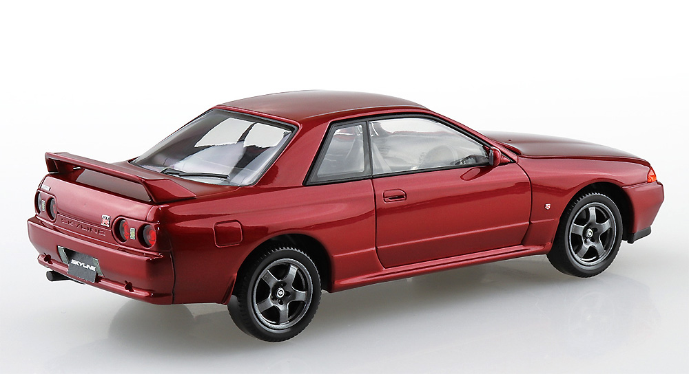 ニッサン R32 スカイライン GT-R レッドパール プラモデル (アオシマ ザ・スナップキット No.014-E) 商品画像_2