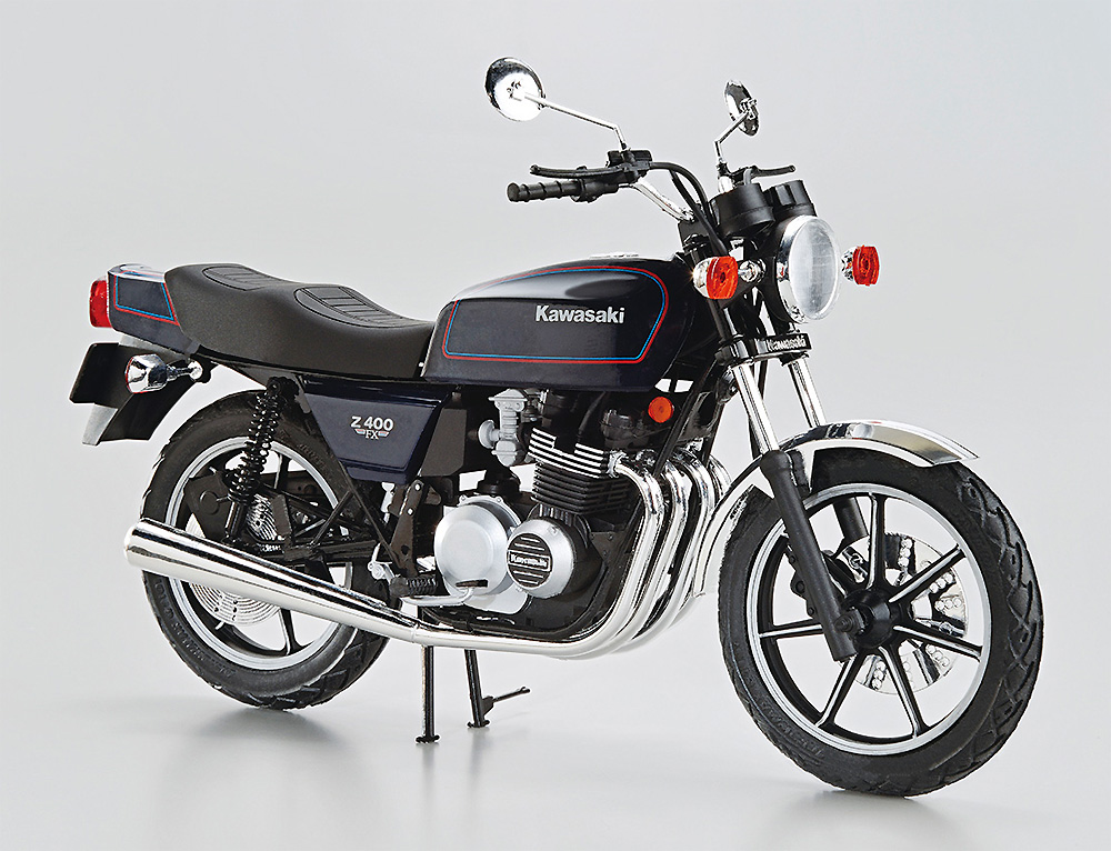 カワサキ KZ400E Z400FX '81 プラモデル (アオシマ ザ バイク No.005) 商品画像_2