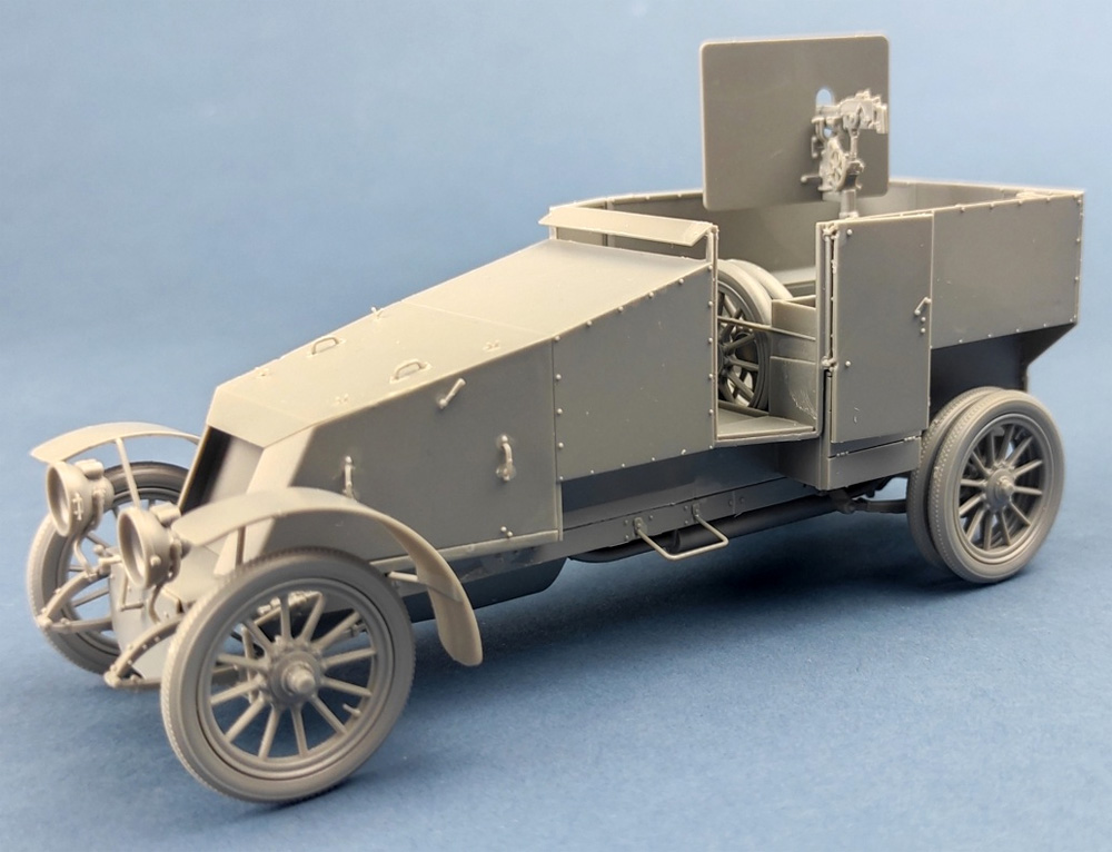 フランス 1914年型装甲車 タイプED プラモデル (コッパーステートモデル 1/35 Kits No.CSM35013) 商品画像_3