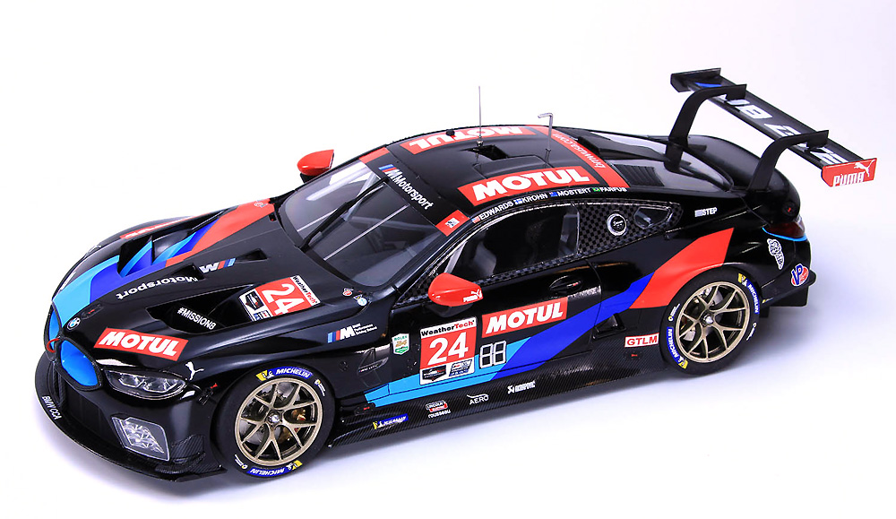 BMW M8 GTE 2020 デイトナ24時間レース ウィナー プラモデル (NuNu 1/24 レーシングシリーズ No.012) 商品画像_3