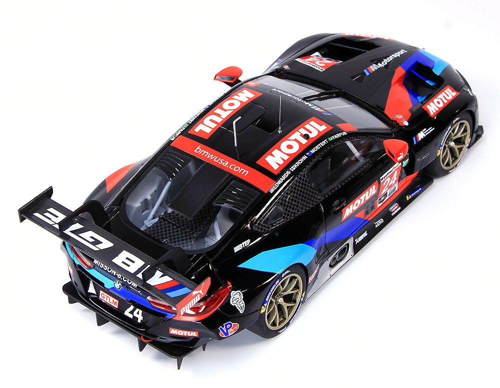 BMW M8 GTE 2020 デイトナ24時間レース ウィナー プラモデル (NuNu 1/24 レーシングシリーズ No.012) 商品画像_4