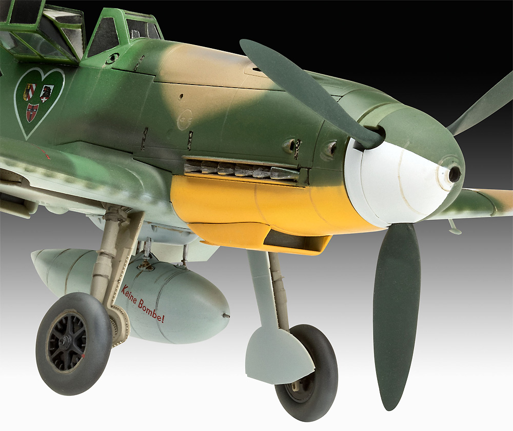 メッサーシュミット Bf109G-2/4 プラモデル (レベル 1/32 Aircraft No.03829) 商品画像_3