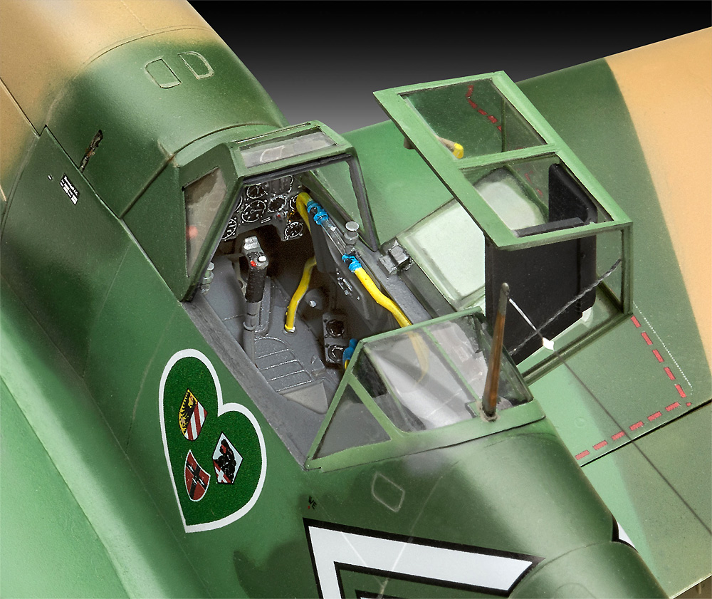 メッサーシュミット Bf109G-2/4 プラモデル (レベル 1/32 Aircraft No.03829) 商品画像_4